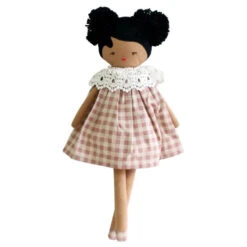 Alimrose | Aggie Doll | Rose Check 45cm