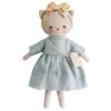 Alimrose | Mini Lilly Kitty | Grey Linen 26cm