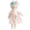 Alimrose | Mini Lilly Kitty | Pink Linen 26cm