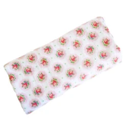 Alimrose | Muslin Swaddle | Floral Medallion -Simple Play Stories Alimrose Muslin Swaddle Floral Medallion Milk Tooth 3