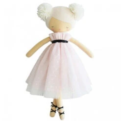 Alimrose | Scarlett Pom Pom Doll | Pink 48cm