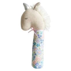 Alimrose | Yvette Unicorn Squeaker | Liberty Blue