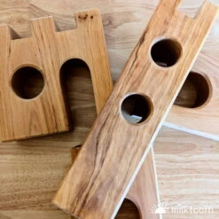 Bauspiel | Castle Building Block Extension Set 6 Pieces -Simple Play Stories Bauspiel Castle Wooden Building Blocks 5 12ba0c74 69cc 4ed2 8edd 4ba482038028