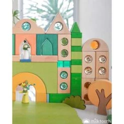 Bauspiel | Colour Street | 45 Blocks With Tray -Simple Play Stories Bauspiel Colour Street Window Shapes Grimms 1001 Nights 2 498da895 207a 4e09 9a19 227d8d2af82c