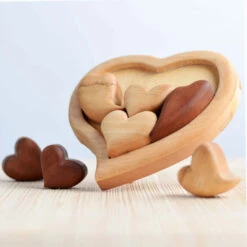 Bumbu Toys | Heart Puzzle -Simple Play Stories Bumbu Toys Heart Puzzle 2