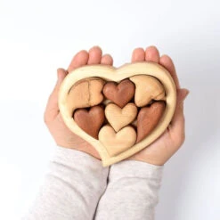 Bumbu Toys | Heart Puzzle -Simple Play Stories Bumbu Toys Heart Puzzle 3