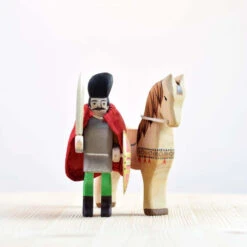 Bumbu Toys | Michael The Brave With Sword Shield & Cape -Simple Play Stories Bumbu Toys Michael the Brave 2