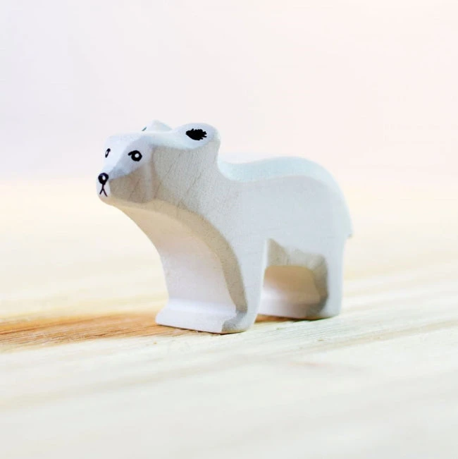 Bumbu Toys | Polar Bear Cub Standing 3 Bumbu Toys | Polar Bear Cub Standing - Image 3