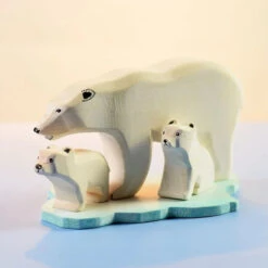 Bumbu Toys | Polar Bear Cub Standing 9 Bumbu Toys | Polar Bear Cub Standing -Simple Play Stories Bumbu Toys Polar Bear Family Ice Floe 2 551897c8 5da6 4d64 abc5 ef5df9ef9d82