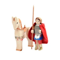 Bumbu Toys | Horse Steed -Simple Play Stories Bumbu Toys St George Spear Cape Steed