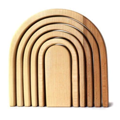 Bumbu Toys | Stacking Arches | Natural