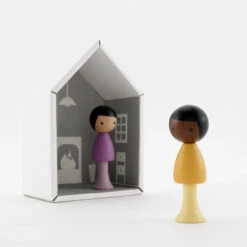 CLiCQUES | Magnetic Wooden Toys | Pablo & Leo -Simple Play Stories CLiCQUES Dolls Pablo Leo 6