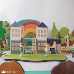 CLiCQUES | Magnetic Wooden Toys | Max & Emil -Simple Play Stories CLiCQUES Max Emil Lubulona Winterburg Maxi 4