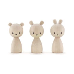 CLiCQUES | Magnetic Wooden Toys | Fauna | Natural