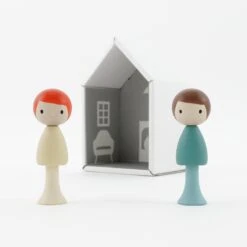 CLiCQUES | Magnetic Wooden Toys | Max & Emil -Simple Play Stories CLiCQUES wooden toys magnetic timber people Max Emil 2