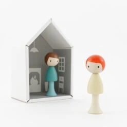 CLiCQUES | Magnetic Wooden Toys | Max & Emil -Simple Play Stories CLiCQUES wooden toys magnetic timber people Max Emil 3