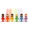 CLiCQUES | Magnetic Wooden Toys | Rainbow Girls