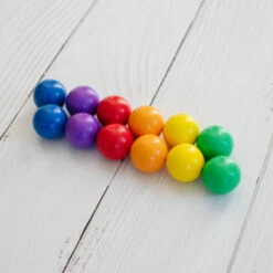 New Products -Simple Play Stories Connetix Replacement Balls Rainbow 2