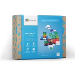 Connetix Tiles | 24 Piece Rainbow Motion Set
