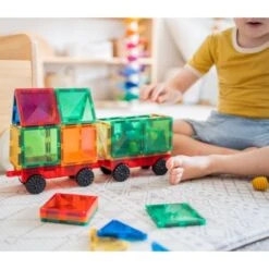 Connetix Tiles | 24 Piece Rainbow Motion Set -Simple Play Stories Connetix Tiles 24 Piece Motion Pack 3