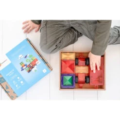 Connetix Tiles | 24 Piece Rainbow Motion Set -Simple Play Stories Connetix Tiles 24 Piece Motion Pack 5