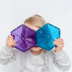 Connetix Tiles | 30 Piece Rainbow Geometry Pack -Simple Play Stories Connetix Tiles 30 Piece Geometry Pack 10