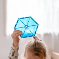 Connetix Tiles | 30 Piece Rainbow Geometry Pack -Simple Play Stories Connetix Tiles 30 Piece Geometry Pack 9