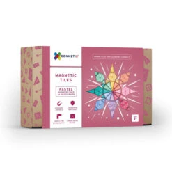 Connetix Tiles | 40 Piece Pastel Geometry Pack