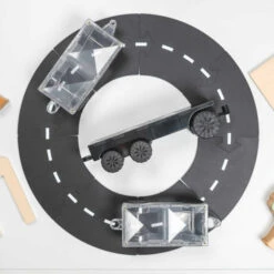 Connetix Tiles | 50 Piece Rainbow Transport Pack -Simple Play Stories Connetix Tiles 50 Piece Rainbow Transport Pack 6