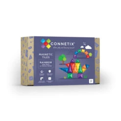 Connetix Tiles | 24 Piece Rainbow Mini Pack