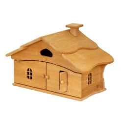 Drewart | Witch's House Natural Roof | Wooden Doll House