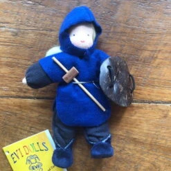 Evi Doll | Knight Set Of 3 Dolls -Simple Play Stories Evi Doll Knights Set Blue 2