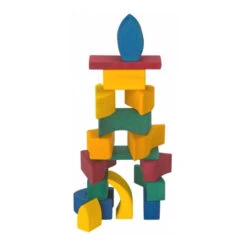 Gluckskafer | Big Blocks | 17 Pieces | Coloured -Simple Play Stories Gluckskafer Big Blocks 17 Pieces Coloured 2