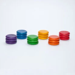 SECONDS Grapat | 18 Coins In 6 Rainbow Colours