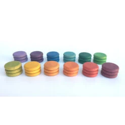 Grapat | 36 Coins In 12 Colours -Simple Play Stories Grapat 36 Coins in 12 Colours