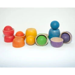 Grapat | Bowls And Balls | 18 Pieces -Simple Play Stories Grapat Coloured Bowls and Balls 3