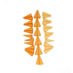 Grapat | Mandala | Orange Cones 36 Pieces -Simple Play Stories Grapat Mandala Orange Cone 2