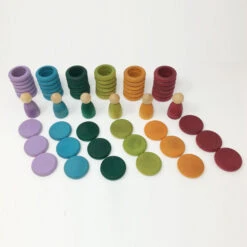 Grapat | Nins Rings And Coins | Warm -Simple Play Stories Grapat Nins Rings Coins