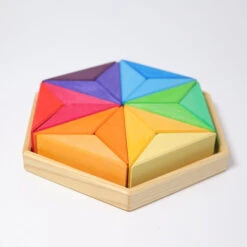 Grimm's | Large Complementary Colour Star -Simple Play Stories Grimm s Complementary Colour Star 2