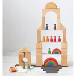 Grimm's | Building Boards Natural -Simple Play Stories Grimm s Natural Building Boards 4