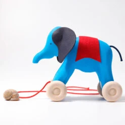Grimm's | Otto Elephant Pull Along -Simple Play Stories Grimm s Otto Elephant Pull Along 5