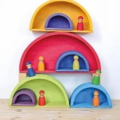 Grimm's | Building Boards Rainbow 8 Grimm's | Building Boards Rainbow -Simple Play Stories Grimm s Rainbow Building Boards 5