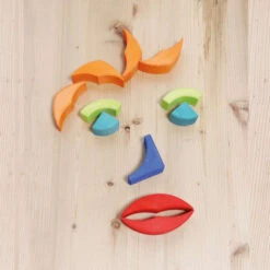 Grimm's | Arcs In Squares Building Set -Simple Play Stories Grimms Arcs in Squares Building Set 9