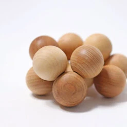 Grimm's | Bead Grasper Natural -Simple Play Stories Grimms Bead Grasper Natural Wood Toy 2