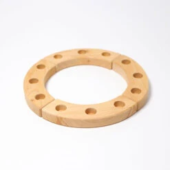 Grimm's | Birthday Ring 12 Holes Natural