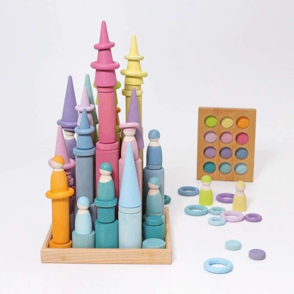 Grimm's | Building Rollers Large Pastel 11 Grimm's | Building Rollers Large Pastel - Image 11