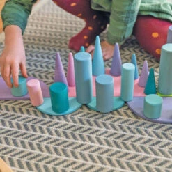 Grimm's | Building Rollers Large Pastel 14 Grimm's | Building Rollers Large Pastel -Simple Play Stories Grimms Building Rollers Large Pastel 9