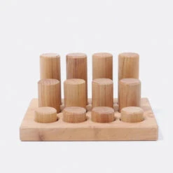 Grimm's | Building Rollers Small Natural -Simple Play Stories Grimms Building Rollers Small Natural 2