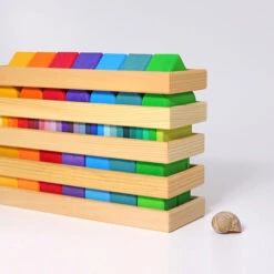 Grimm's | Shapes & Colours Building Set -Simple Play Stories Grimms Building Set Shapes Colours 7