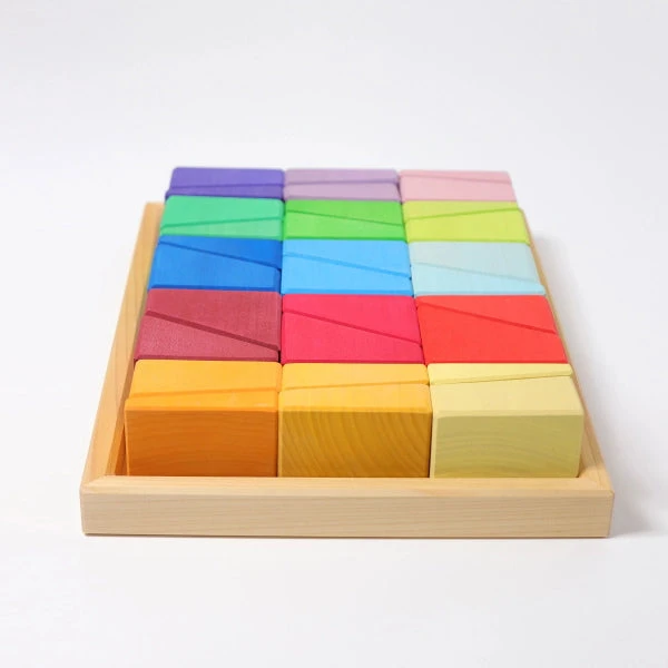 Grimm's | Sloping Blocks Building Set 1 Grimm's | Sloping Blocks Building Set